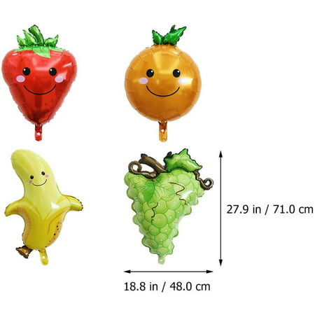 18" Strawberry Fruit Design Foil Balloon Helium Birthday Party Decor kids toy